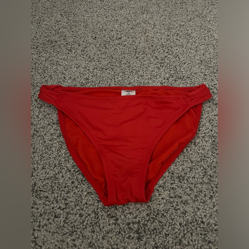 Mossimo, medium red bikini bottoms